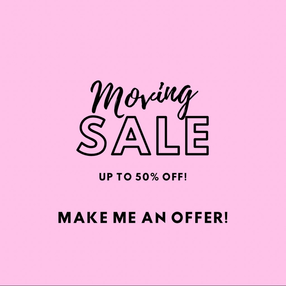 MOVING SALE! Make an offer!